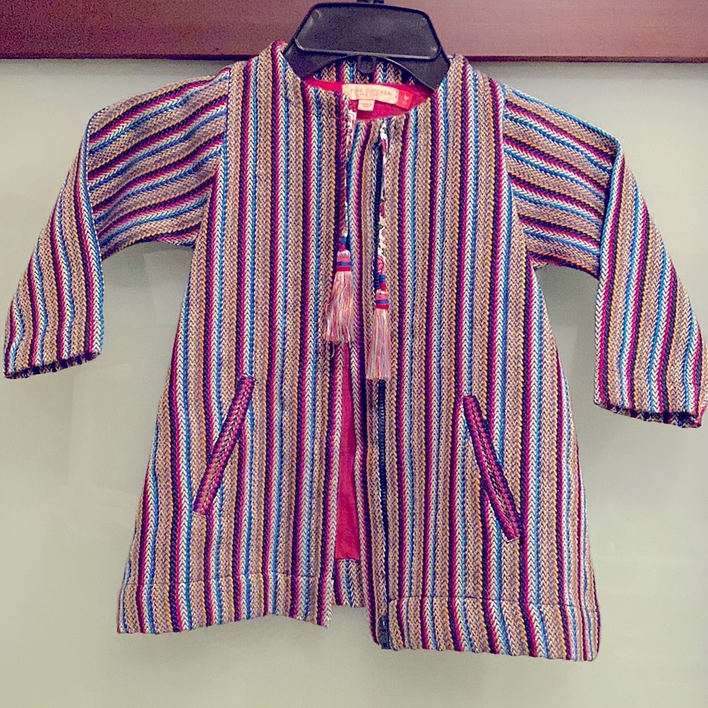 NWOT Pink Chicken Childrens Coat